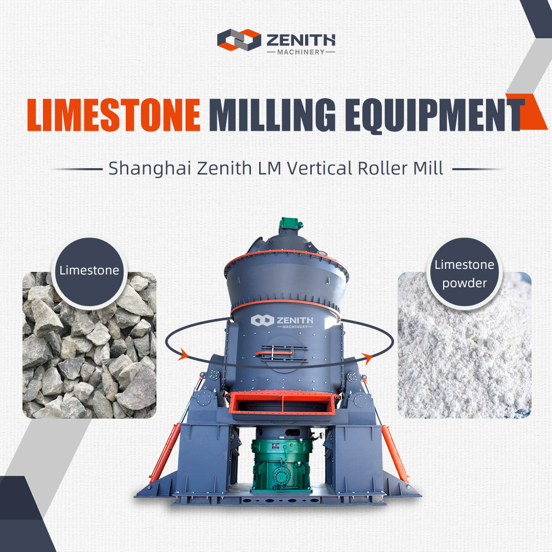 Technical diagram showing the internal working principle of an LM Vertical Grinding Mill with material flow.